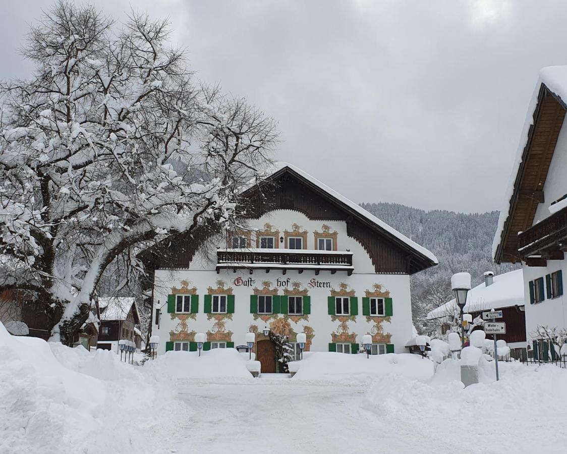 Ferienwohnungen Im Gasthof Stern Inklusive Koenigscard Unterammergau Exteriör bild