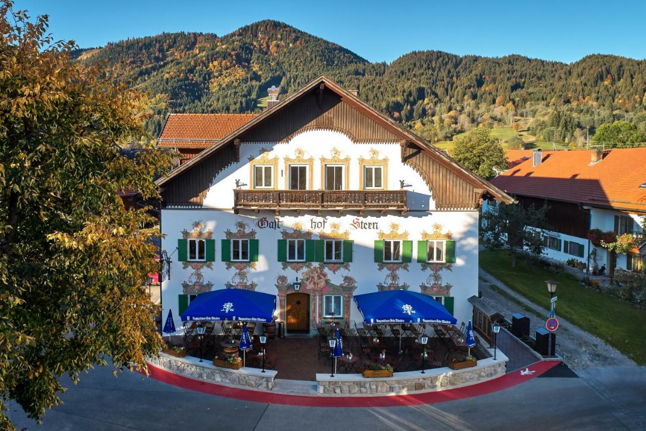 Ferienwohnungen Im Gasthof Stern Inklusive Koenigscard Unterammergau Exteriör bild